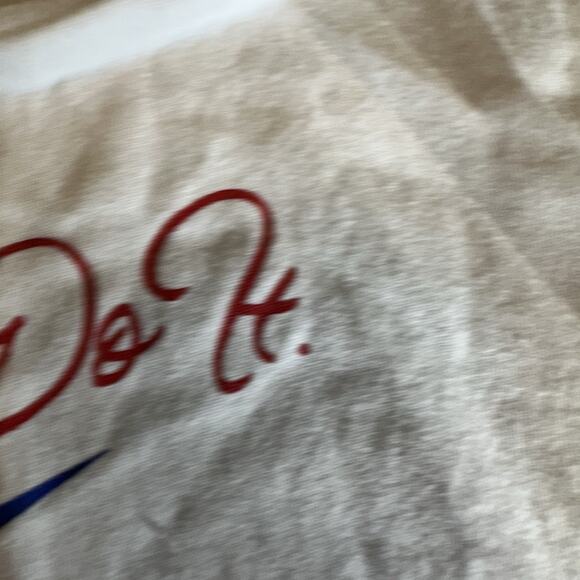 Nike White “Just Do It” Tank Top Size Medium - Picture 3 of 7